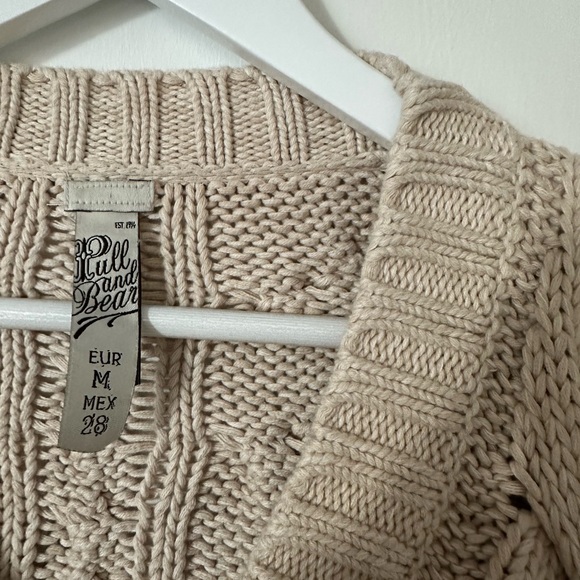 Pull & bear cropped knit cardigan - Picture 2 of 4